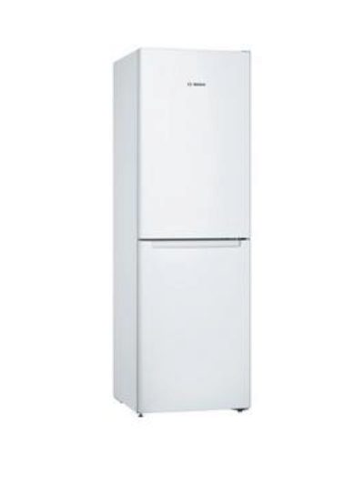 Bosch Kgn34Nw3Ag 60Cm No Frost Free Fridge Freezer - White Bosch Kgn34Nw3Ag 60Cm No Frost Free Fridge Freezer - White